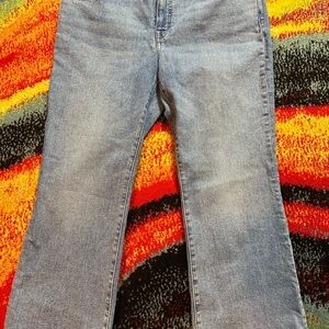 Madewell Blue Boot Cut Jeans